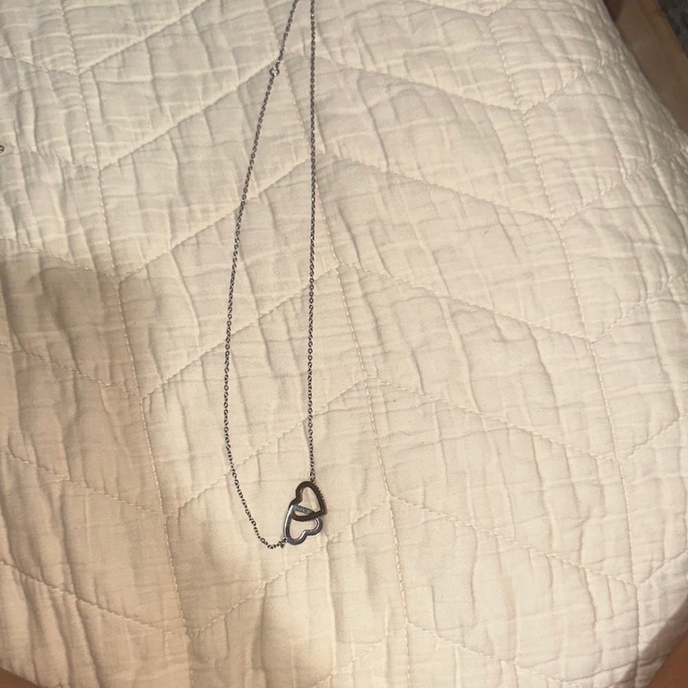 Silver Heart Pendant Necklace